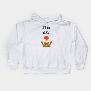 It's OK! - On the Back of Kids Hoodie